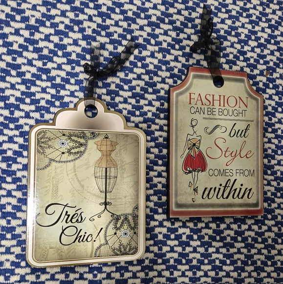 Fashion Quote Decor Set - Picture 1 of 1